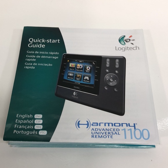 Logitech Harmony 1100 Touch Screen Universal Remote - Picture 10 of 17